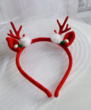 Christmas antler headband,hand crochet