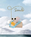 Three-dimensional snail hair clip, Handmade crochet Hair Pins,cute girl animal hair clip hair accessories