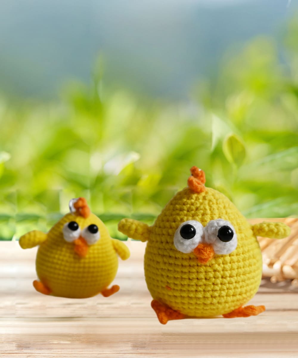 Cute Chick Dolls, Handmade Crochet Chick Toys,Amogurimi Chicks Keychains,Chubby Chicks,Cute Gifts