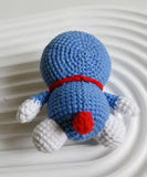 Doraemon dolls,hand-crocheted toys,Doraemon keychain