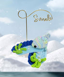 Cute hair clips for girls,Hand-crocheted underwater world Hair Pins,Cute fish and animal hair clips hair accessories