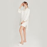 Boyfriend Style Pajamas Shirt Dress