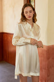 19MM Vintage Silk Shirt Dress