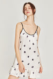 22mm Irregular Polka-dot Silk Nightdress