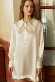 19MM Vintage Silk Shirt Dress