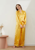 Silk Long Sleeve Trousers Variety Suit
