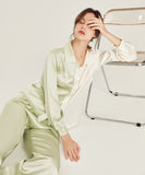 Contrasting Fashion Pajamas Set