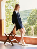 19MM Vintage Silk Shirt Dress