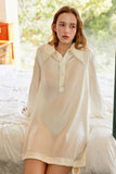 19MM Vintage Silk Shirt Dress