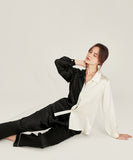 Contrasting Fashion Pajamas Set
