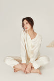 V-neck Fungus Set Pajamas