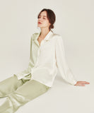Contrasting Fashion Pajamas Set